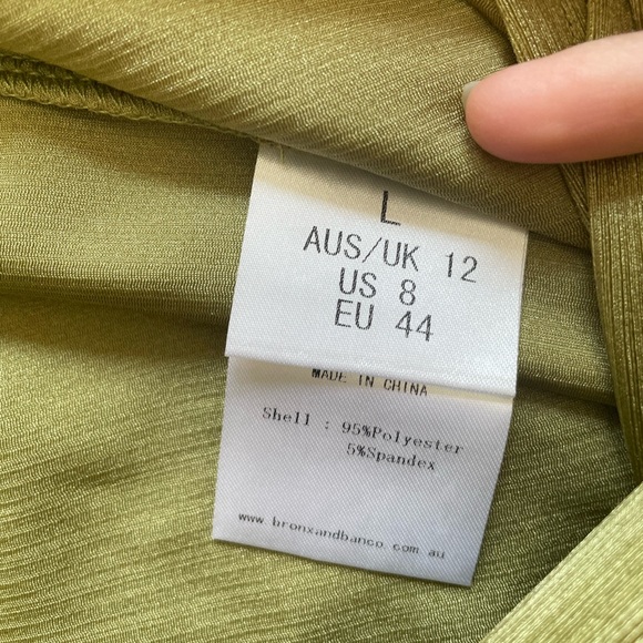 Bronx & Banco x Revolve Bodysuit in Olive - Picture 9 of 12